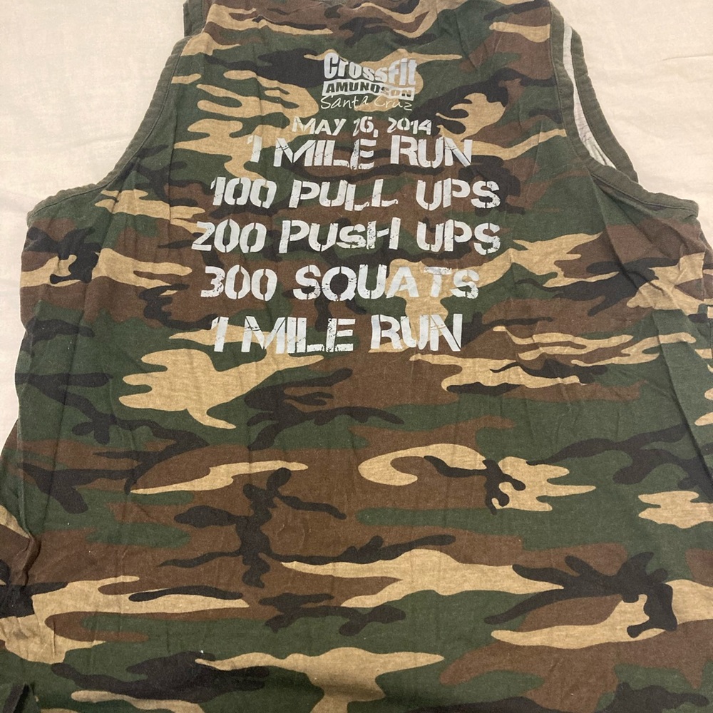 Camo tank top